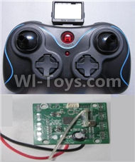 Holy Stone F181 RC Quadcopter Parts-21 Transmitter & Circuit board,Holy Stone F181 RC Quadcopter Drone Spare Parts Replacement Accessories